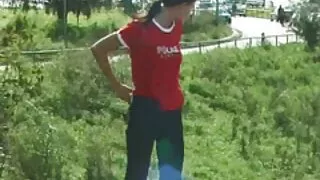 سپر ، اتارنا fucking-گرم حریم شاہ سیکس ، شہوت انگیز brunette پرواز سے پہلے pleasuring دو گاہکوں کے ساتھ اس کی گدی